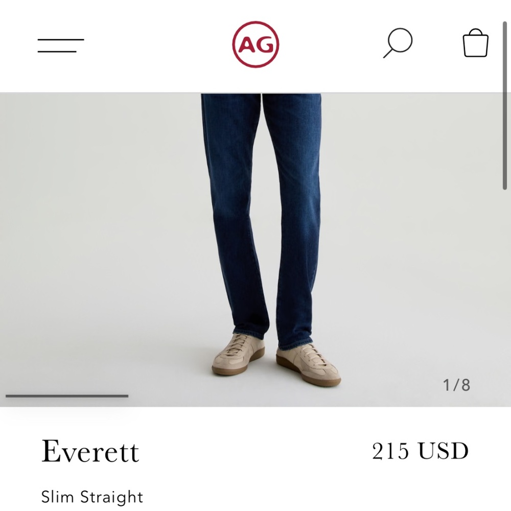AG Jeans Everett Slim Straight